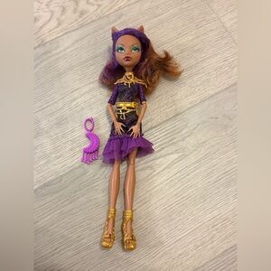 Monster High Clawdeen Wolf Doll Frights Camera Action 2008